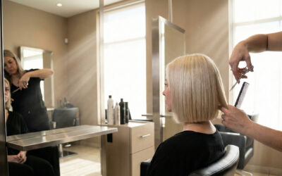 Coupe carré blond ou brune